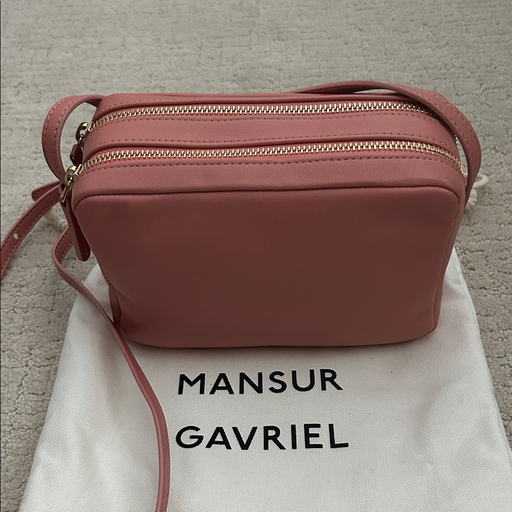 Like New Mansur Gavriel Pink Crossbody Bag